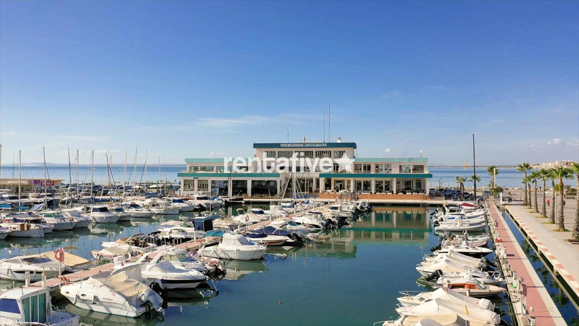 Ferienwohnung Rentafive Cerca Del Puerto 2 Min Andando Playa Santa Pola Exterior foto